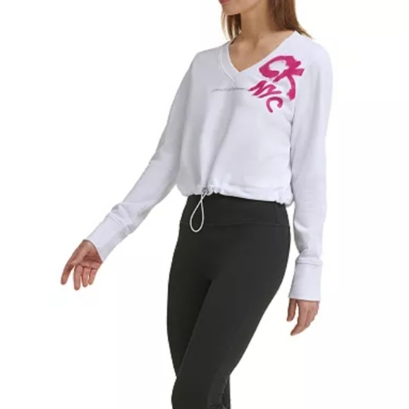 CALVIN KLEIN PERFORMANCE WOMEN CINCHED LOGO CK NY - Picture 3 of 4